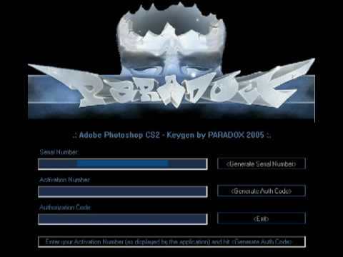 adobe photoshop cs2 keygen by paradox 2005 free download